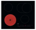 Produktbild: AEG TO64RA07FB, Schwarz, Integriert, 60 cm, Keramik, Glaskeramik, 4 Zone(n)