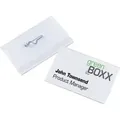 Produktbild: Durable Namensschild Durable 90 X 54 Mm (b X H) Wellennadel Transparent 50 St./pack.