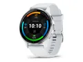 Produktbild: Garmin Venu 3 - 45 mm - verstärktes Polymer Whitestone - intelligente Uhr mit Band - Silikon - Handgelenkgröße: 135-200 mm - Anzeige 3.54 cm (1.4