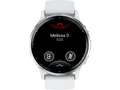 Produktbild: GARMIN VENU® 3 Smartwatch faserverstärktes Polymer Silikon, 22 mm, Steinweiss/Silber
