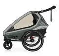 Produktbild: Qeridoo Kinderwagen-Regenschutzhülle Kidgoo 1, Regenschutz Regenverdeck für Qeridoo Fahrradanhänger Kidgoo 1