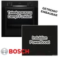 Produktbild: Herdset Bosch Backofen Dampffunktion + Induktionskochfeld Booster autark 60 cm