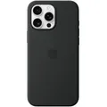 Produktbild: Apple Silikon Case iPhone 16 Pro Max mit MagSafe Schwarz