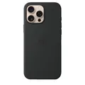 Produktbild: APPLE Silikon Case mit MagSafe, Backcover, Apple, iPhone 16 Pro Max, Schwarz