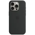 Produktbild: Apple Silikon Case mit MagSafe (für iPhone 16 Pro MAX) – Schwarz (MYYT3ZM/A)