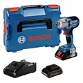 Produktbild: Bosch Professional GDS 18V-450 HC (2x GBA 5,0Ah, L-BOXX) 06019K4003 Akku-Drehschlagschrauber 450 Nm 18 V Anzahl mitgelieferte Akkus 2 Li-Ion inkl.