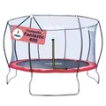 Produktbild: HUDORA Fantastic Trampolin, Trampolin Outdoor mit Sicherheitsnetz, Gartentrampolin für Kinder und Erwachsene, Mehrfarbig