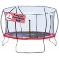 Produktbild: Hudora Gartentrampolin Fantastic für Kinder/Jugendliche & Erwachsene, Ø 400 cm, mit Sicherheitsnetz, TÜV-GS geprüft, extra breite Randabdeckung 400 cm