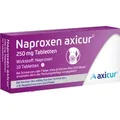 Produktbild: Naproxen axicur 250 mg Tabletten 10 St