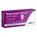 Produktbild: Naproxen axicur 250 mg Tabletten