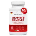 Produktbild: Bandini® Vitamin B Komplex 180 Tabletten für 6 Monate, GVO-frei, Vegan