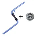 Produktbild: 1tlg BMX Fauber Kurbel 170mm Fahrrad deTox 20