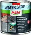 Produktbild: MEM Water Stop Abdichtungsmasse, Universalabdichtung & Feuchtigkeitssperre für innen & außen, Sofort dichtend, Lösemittel-, silikon- & bitumenfrei, Grau, 1 kg Eimer
