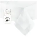 Produktbild: ZOLLNER Tischdecke, 130 x 220 cm, 100% Baumwolle, Vollzwirn, vom Hotelwäschespezialisten weiß 130 cm x 220 cm