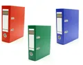 Produktbild: Livepac Office Aktenordner 3x Ordner / DIN A5 / 75mm / Farbe: je 1x blau, rot und grün