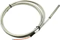 Produktbild: Enda Temperatursensor K1-PT100-6x60-2M Fühler-Typ Pt100 Messbereich Temperatur-50 bis 400°C Kabellänge (Details) 2m Fühlerbreite