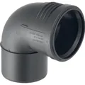 Produktbild: Geberit Vertriebs GmbH Silent-PP Bogen mit Muffe 87,5Grad DN70 (390.324.14.1)