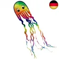 Produktbild: CIM Oktopus Drachen - Krake DRAKI Rainbow - Einleiner für Kinder ab 3 Jahren -