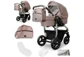 Produktbild: bergsteiger Kombi-Kinderwagen Babywagen Capri 3in1, Kombikinderwagen Komplettset, (10-tlg)
