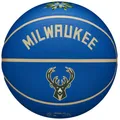 Produktbild: Basketball Unisex, Wilson NBA Team City Collector Milwaukee Bucks Ball, Blau