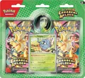 Produktbild: Pokémon-Sammelkartenspiel: Kollektion Mega-Entwicklung – Erhabene Helden: Erika (1 holografische Promokarte, 1 Münze und 2 Boosterpacks)
