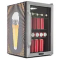 Produktbild: Klarstein Beersafe 70 Birra Edition Kühlschrank 70 Ltr 3 Böden Glastür Edelstahl 10046065