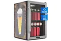 Produktbild: Klarstein Table Top Kühlschrank HEA13-Birra -SS-E 10046065, 67 cm hoch, 43 cm breit, Bier Hausbar Getränkekühlschrank Hotel Mini Fridge