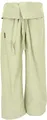 Produktbild: Thai Fischerhose aus fester Baumwolle, Wickelhose, Yogahose, Unigröße - salbe