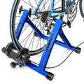 Produktbild: Relaxdays Rollentrainer inklusive Schaltung 6 Gänge für 26-28 zoll bis 120 kg Belastbar Heimtrainer, Blau, 10018322_45