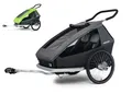 Produktbild: Croozer Fahrradanhänger Anhänger Buggy Kid Keeke 2 + Regenverdeck