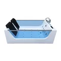 Produktbild: Whirlpool Badewanne Badezimmerwanne ATLANTIC Lichttherapie Radio Wellness