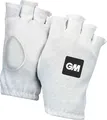 Produktbild: Gunn And Moore - Herren/Damen Unisex Batting-Handschuhe Futter Fingerlos RD1133 (Einheitsgröße) (Weiß)
