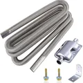 Produktbild: Auslassschlauch, Edelstahl, Generator, 300cm, Schalldämpfer, Clips, Diesel