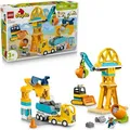Produktbild: LEGO-DUPLO 10476 Baustelle mit Baufahrzeugen - 3-in-1-Set, ab 3 Jahre, 84 Teile