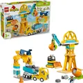Produktbild: LEGO DUPLO Town 10476 Baustelle mit Baufahrzeugen – 3-in-1-Set Klemmbausteine