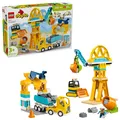 Produktbild: LEGO 10476 DUPLO Baustelle mit Baufahrzeugen – 3-in-1-Set, 2 Figuren