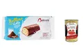 Produktbild: 20x Balconi Rollino Latte Milk Mini Kuchen mit Milchcreme mit Schokolade überzogen 222g + Italian gourmet polpa 400g
