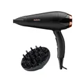 Produktbild: BABYLISS D570DE TURBO SHINE 2200 Haartrockner Schwarz/Bronze (2200 Watt)