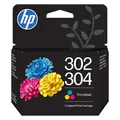 Produktbild: HP Hewlett-Packard 302/304 Tri-color Original Ink Crtg, 302/304 (C, M, Y) (B7RT6AE#LS1)