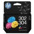 Produktbild: HP 302/304 - 2 ml - Farbe (Cyan, Magenta, Gelb)