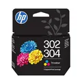 Produktbild: HP 302/304 Tri-Color Original Druckerpatrone Farbe (Cyan/Magenta/Gelb) Envy 4525 4520 5030 5010 5020 Officejet 3830 3831 Deskjet 2620 2630 3630 3636 3720 3730 3750
