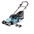 Produktbild: Makita DLM 382 F2 Akku Rasenmäher 36 V ( 2x 18 V ) 38 cm 40 l + 2x Akku 3,0 Ah