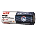 Produktbild: Pely Müllsäcke Profi, 120 Liter, mit Verschlussband, extra stark, blau, 10 Stück