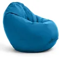 Produktbild: Bruni Sitzsack, Blau, Kunststoff, 90x90x90 cm, Wohnzimmer, Hocker, Sitzsäcke, XXL Sitzsäcke