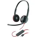 Produktbild: On Ear Headset kabelgebunden Noise Cancelling Mikrofon-Stummschaltung Computer