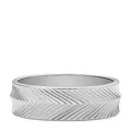 Produktbild: FOSSIL Damen-Edelstahlband Ringe, 5, Metallisches Silber