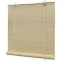 Produktbild: vidaXL Naturfarbenes Bambusrollo 120 x 160 cm