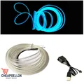 Produktbild: Flexibel schneidbarer EL-Draht 5M Neonleiste USB-Controller