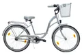 Produktbild: T&Y Trade Cityrad 24 Zoll Kinder Mädchen City Fahrrad Bike Rad STVO Reflex Weiß 1 Gang, 1 Gang, Rücktritt, Gepäckträger, Licht, Seitenständer, Korb