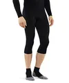 Produktbild: FALKE Herren Baselayer-Hose Maximum Warm 3/4 M Ti Funktionsmaterial schnelltrocknend 1 Stück, Schwarz Black 3000, M